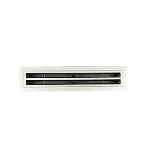 Ventilation HVAC plastic ceiling linear slot diffuser air grille vent