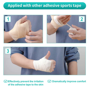 Vente chaude d'usine d'origine 7cm * 27m sous-emballage souple pour bande athlétique bandeau en mousse de sport enveloppement préenveloppement de basket-ball - Product Image 6