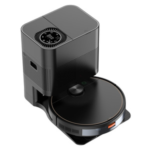 Robot Aspirador J01 con Recarga Automática y Control por Voz, para Barrer, Aspirar y Limpiar en Casas Grandes - Product Image 1