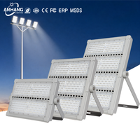 Éclairage de stade extérieur 100W 200W 300W 400W IP65 étanche, support réglable à 180 degrés, projecteur LED modulaire haute puissance