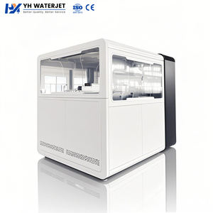 Mini cortadora de chorro de agua cerrada Cortador 3D de chorro de agua pequeño para cortar comida de pastel - Product Image 1