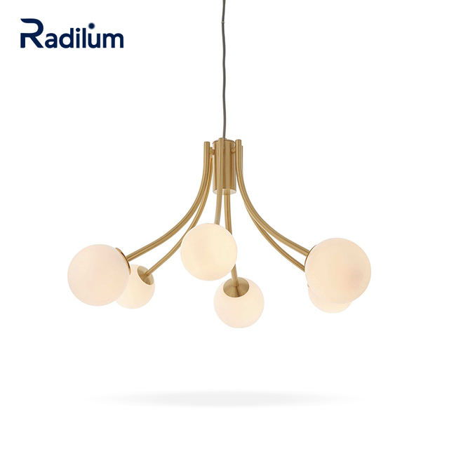 Wholesale Pendant Light Mid-Century Modern Minimalist Black Linear Rod Clear Glass Globe for Dining Island Bar UL/CE Certified