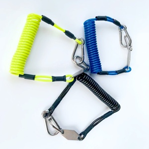 C-Pin迷你帽子线圈系绳，带聚夹子环挂绳 - Product Image 6