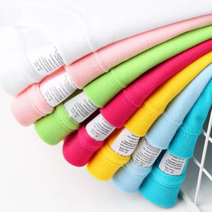 하이 퀄리티 도매 사용자 정의 멀티 컬러 티셔츠 대형 남성 기본 티셔츠 일반 코튼 티셔츠 단색 - Product Image 3