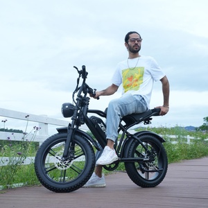Bicicleta Eléctrica Zerogo Unisex con Llantas Anchas, 250w V8, Batería de Litio de 50km 48v, Bicicleta Eléctrica Urbana para Ocio, Modelo R002 - Product Image 4
