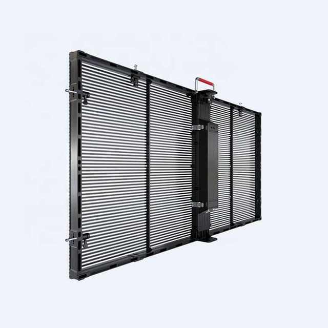 Transparent Glass LED Screen for Indoor/Outdoor Use IP65 Rated Retail Store Display HD P3.91-7.81 with SDK Function