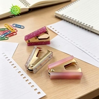 Découseur de mini-agrafes en métal multifonctionnel pour bureau, petit outil de retrait en acrylique avec logo personnalisé