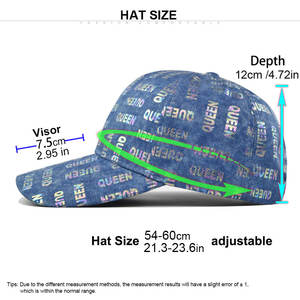 Cappellino da Baseball Retrò con Stampa <span class=keywords><strong>Regina</strong></span>, Stile Vintage Europeo e Americano, 100% Cotone, 6 Pannelli Regolabili, Argento-Rame - Product Image 6