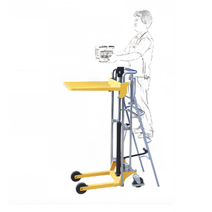รถยกไฮดรอลิกแบบแมนนวลขนาดเล็กสำหรับงานยกม้วนฟิล์ม - Product Image 6
