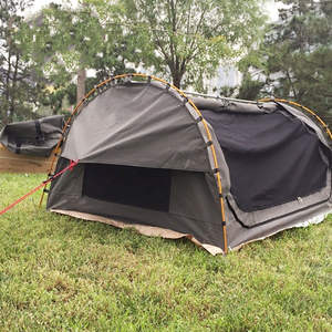 Tienda <span class=keywords><strong>de</strong></span> Campaña Tipo Swag Australiana <span class=keywords><strong>de</strong></span> Lona Individual para Exteriores con Postes <span class=keywords><strong>de</strong></span> Aluminio, Venta al por Mayor <span class=keywords><strong>de</strong></span> Fábrica para Camping - Product Image 5
