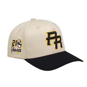 Panero 21K PR Logo Embroidered Canvas Snapback Cap Unisex Baseball <b>Hat</b> 6-Panel Structured Design Spring <b>Summer</b> Fashion Outdoor - Product Image 1