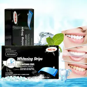 Private Label Tanden Whitening Strips Thuisgebruik Dental Wit Strips