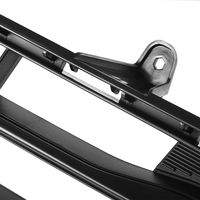 Ensemble de calandre inférieure supérieure de pare-chocs avant de Version américaine pour garniture chromée Chevy Trax 17-21