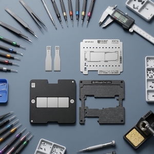 Piattaforma Magnetica Amaoe BGA per Reballing CPU Google Pixel 10 Pro, Strumento per Applicazione Stagno e Raschiatura Rete in Acciaio - Product Image 1