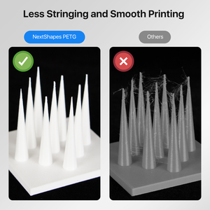 Nextshapes nhanh chóng thanh nhựa filamento PETG Refill 1.75mm spoolless <span class=keywords><strong>3D</strong></span> in ấn Filament viên không có ống chỉ Matte PETG Filament - Product Image 4
