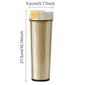 Boîte de rangement hermétique pour pâtes, nouilles, céréales, snacks, <span class=keywords><strong>sucre</strong></span>, aliments, céréales, noix, 1000 ml - Product Image 2