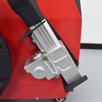 Machine de nettoyage au laser à fibre de marque MAX JPT avec technologie de refroidissement par air intelligente pour le nettoyage des résidus de suie et des dommages causés par le feu