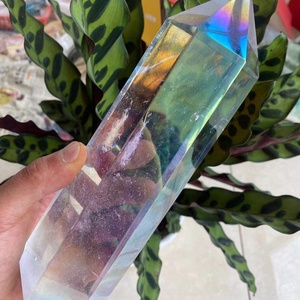 Bán Buôn Trắng Pha Lê Cột Trắng Luyện Chữa Bệnh Tháp Phong Thủy Phong Cách Đánh Bóng Kỹ Thuật Cho Trang Trí Nội Thất Quà Tặng - Product Image 3