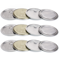 Boîtier en aluminium pour bouteille amovible, couvercle de boîte en papier, ouverture complète, couvercles faciles à ouvrir