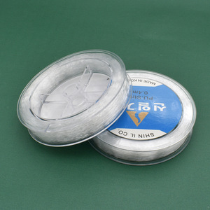 Cordón elástico transparente Shin Il Co Pu String de 0.5mm para pulseras de cuentas de oración - Product Image 3