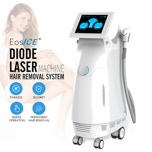 Eos ICE 1000w 다이오드 레이저 제모 1064 755 808 Diodo 3 파장 헤어 분석기와 제모 장치 - Product Image 6