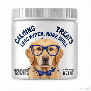 Integratori Alimentari per Sedazione Animali Domestici, Compresse Morbide ad Alto Contenuto Proteico 2,5G/Pezzo - Product Image 3