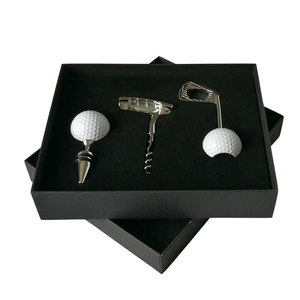 <strong>Golf</strong> Shaped Wine Bottle <strong>Corkscrew</strong> Opener Club Bar Kitchen Tool Set - Product Image 5