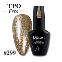 Mixcoco 2026 Nouveauté 299 Couleurs Unies Gel UV Soak Off 15ml Vernis à Ongles Kit Manucure Produits de Beauté pour Femmes