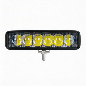 Barra de Luz LED Personalizada de 6 Pulgadas, Barra de Luz de Trabajo Impermeable de Una Sola Fila y 18 W para Automóviles, Motocicletas, Iluminación Auxiliar, Accesorios de Reequipamiento - Product Image 3