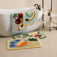 Tapis de salle de bain chauffant en polyester au design moderne, intégration maison intelligente, tapis électrique pour les journées d'hiver froides et l'utilisation en hôtel