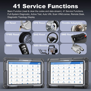 Herramienta de Diagnóstico Automotriz Topdon con Pantalla de 10.1 Pulgadas, Compatible con Programación Basada en la Nube, Prueba de Batería Canfd, Más de 34 Funciones Especiales, HKSP650 - Product Image 6