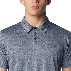 Polo homme personnalisable, couleur unie, mode estivale, style décontracté et tendance, à manches courtes - Product Image 4