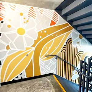 Murales e Carte da Parati Personalizzati in Stile Lavagna 3D <span class=keywords><strong>per</strong></span> Ristoranti e Negozi, Realizzati su Misura a Partire dalle Tue Immagini - Product Image 1