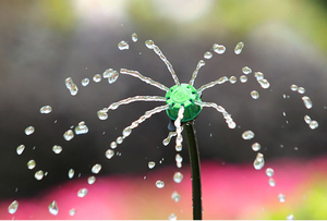 <span class=keywords><strong>Goutteur</strong></span> d'irrigation goutte à goutte à <span class=keywords><strong>basse</strong></span> <span class=keywords><strong>pression</strong></span> réglable vert à 8 trous - Product Image 6