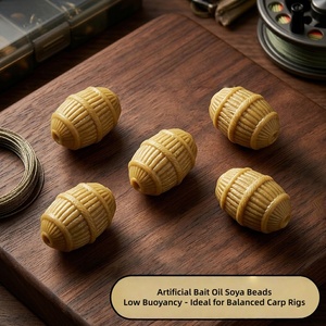 Nouveau produit 2026 : Leurre flottant simulé Tigernut, 18 mm de long, 12 mm de large, faible flottabilité, pour la pêche à la carpe - Product Image 5