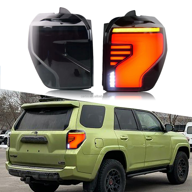 New Modified LED Tail Lamp for Toyota 4 Runner -2023 Smoke Tail Lights Turn Signal Brake Lights Factory Price