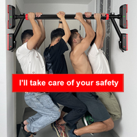 Barre de traction horizontale ProCircle Safe Locking pour porte d'entrée, kit de support de sécurité pour tractions