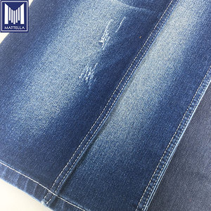 K9820 extensible rouleaux de sergé cassé denim tissu stock lot de l'inde - Product Image 4