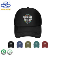 Gorras Trucker de 5 Paneles con Malla Trasera, Estilo Retro Urbano, Certificadas por BSCI y GRS, con Logotipo Privado Personalizado para Uso Casual Unisex