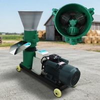 Mini Granulateur Portable pour Aliments Animaux (Volaille et Bétail) 150kg/h – Machine Électrique Domestique de Traitement des Aliments