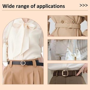 Boucle de ceinture réglable en métal de qualité supérieure PCS, boucle de réglage de manteau, cadeau unique pour Noël, accessoires de mode pour ceintures de différentes tailles - Product Image 6