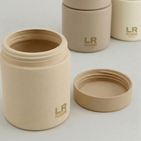 Conteneur en plastique HDPE personnalisé de 250 cc à large ouverture pour poudre, bouteille de suppléments sportifs pour la musculation, protéines, créatine
