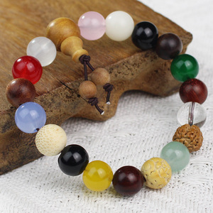 Eighteen Seed <b>Bracelet</b> Third Generation Bodhi Unisex Jewelry Everyday Wear Cultural Collectible Hand Polished Natural - Product Image 4