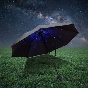 Parapluie personnalisé, parapluie imperméable, facile à transporter, parapluie de voyage 8K, parapluie pliable en 3 sections - Product Image 5
