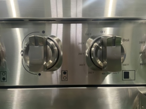 60" Freestanding Range Oven With Grill, <b>9</b> Burners, Cast <b>Iron</b> Grates With Seamless Welded Interior in Stainless Steel "Electric R - Product Image 5