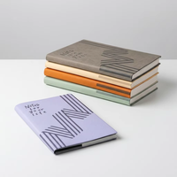 Carnet de notes en PU rigide format B5 durable pour les étudiants universitaires, idéal pour les cours et les notes