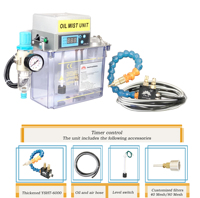 Bomba de Refrigerante Eléctrica para Metalurgia, Pulverizador de Niebla de Aceite BPV, Refrigeración para Corte de Metal, Enrutador de Grabado CNC, Control de Tiempo, Compacto