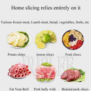<span class=keywords><strong>Trancheuse</strong></span> à viande <span class=keywords><strong>électrique</strong></span> 220V <span class=keywords><strong>pliable</strong></span>, commerciale et domestique, pour rouleaux de mouton, jambon congelé, fromage, pain, machine à trancher la viande - Product Image 5