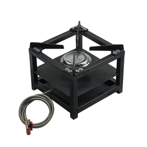 Fornello a Gas Portatile in Ghisa per Esterni, Bruciatore Singolo per Camper e Uso Domestico - Product Image 2