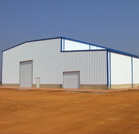 Bâtiments préfabriqués Conception industrielle Structure métallique préfabriquée à travées multiples Hangars de construction Bâtiment d'atelier de stockage
